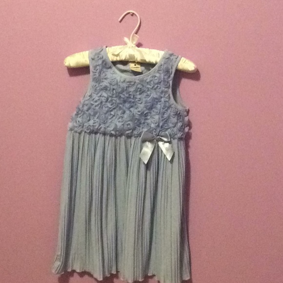 Blue dress